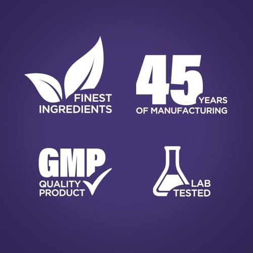 Piping Rock Lavendel Beruhigungs-Kapseln | 90 Softgels | Nicht müde machendes Nahrungsergänzungsmittel | Non GMO, Glutenfrei