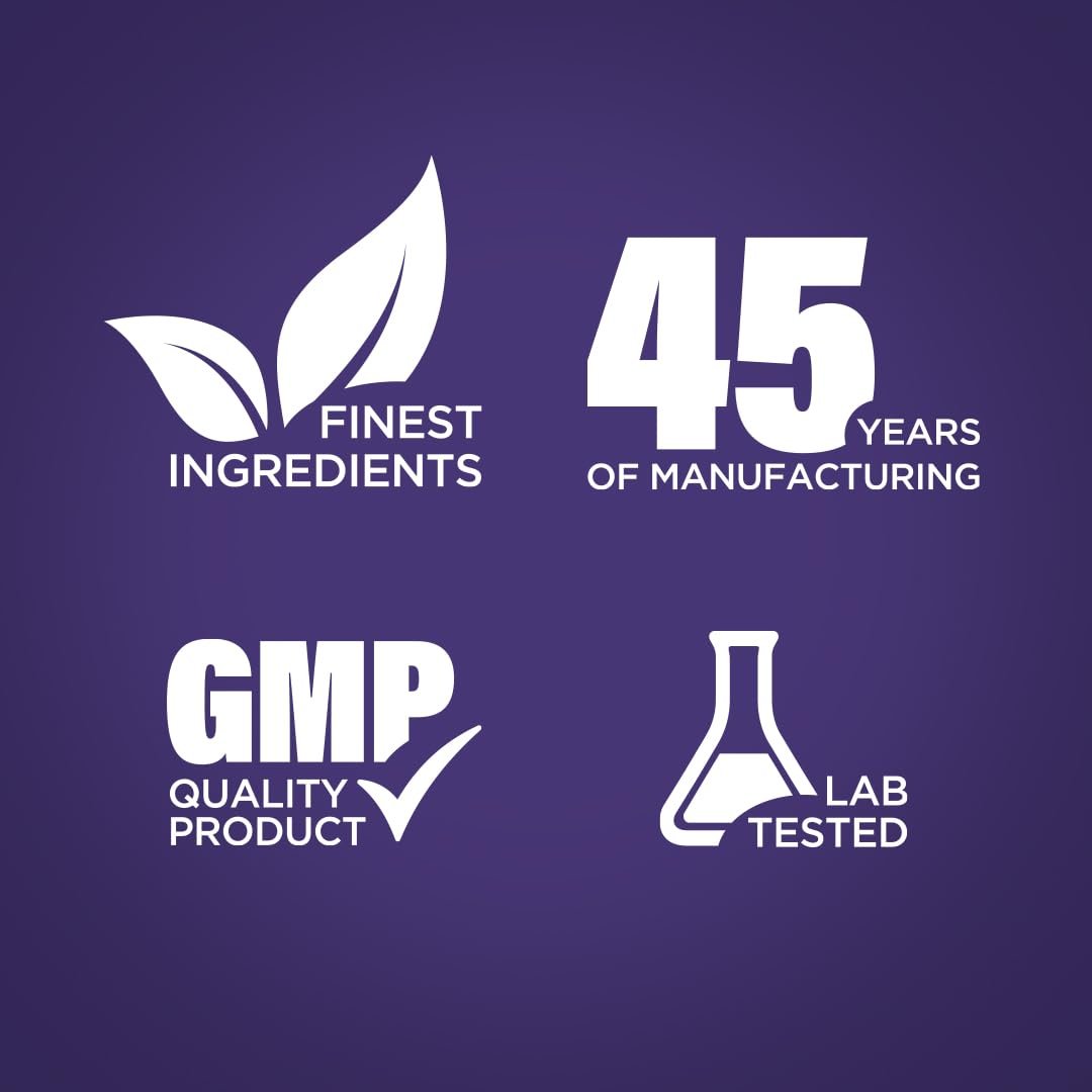 Piping Rock Lavendel Beruhigungs-Kapseln | 90 Softgels | Nicht müde machendes Nahrungsergänzungsmittel | Non GMO, Glutenfrei