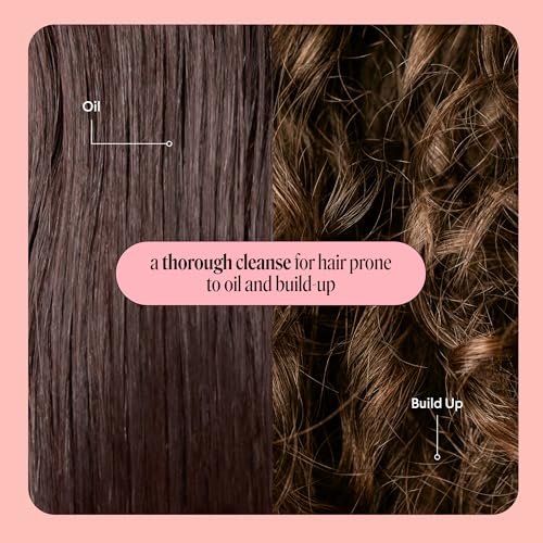 MONDAY HAIRCARE Klärendes Shampoo & Conditioner Set 12 oz für fettiges Haar mit Grapefruit-Extrakt, Kokosöl, Sheabutter, Vitamin E und Pro-Vitamin B5