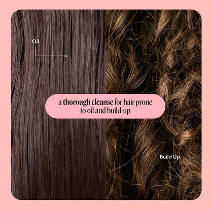 MONDAY HAIRCARE Klärendes Shampoo & Conditioner Set 12 oz für fettiges Haar mit Grapefruit-Extrakt, Kokosöl, Sheabutter, Vitamin E und Pro-Vitamin B5