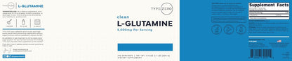 Type Zero L-Glutamin-Pulver (500 g) – 3-Monats-Vorrat reines L-Glutamin, vegan, glutenfrei, ohne Füllstoffe