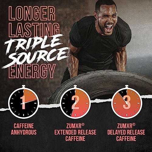 ALPHA LION Core Pre-Workout Pulver mit Kreatin, Beta-Alanin, L-Citrullin & Tri-Quellen-Koffein für langanhaltende Energie (30 Portionen, Fruchtpunsch-Geschmack)