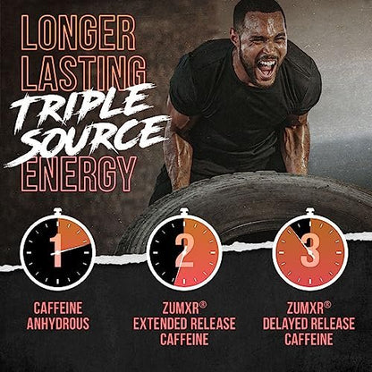 ALPHA LION Core Pre-Workout Pulver mit Kreatin, Beta-Alanin, L-Citrullin & Tri-Quellen-Koffein für langanhaltende Energie (30 Portionen, Fruchtpunsch-Geschmack)