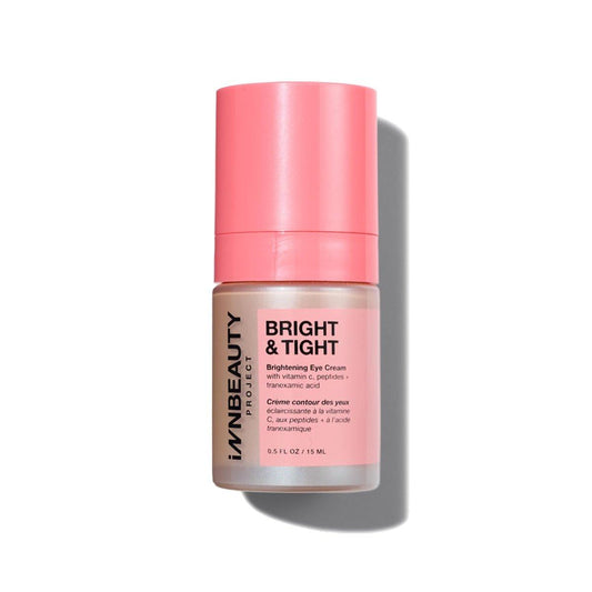 Innbeauty Project Bright & Tight Augencreme mit Vitamin C & Peptiden gegen dunkle Augenringe & zur Straffung, 0,5 oz (15 ml)