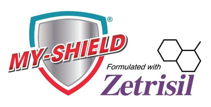 My-Shield Desinfizierende Handtücher – Reisegröße – 20 Tücher (4er-Pack) – Alkoholfrei, Lang anhaltender Schutz, Tötet 99,9 % der Keime, Pflegt mit Aloe Vera, Formuliert mit Zetrisil