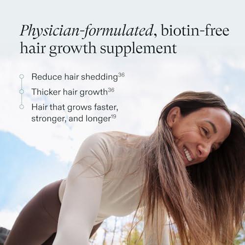 Nutrafol Women Haarpflege-Ergänzungsmittel für Frauen 18-44 Jahre, klinisch getestet für sichtbar dichteres, stärkeres Haar, 100% vegane Inhaltsstoffe, dermatologisch empfohlen - 2-Monats-Vorrat, 2 Packungen