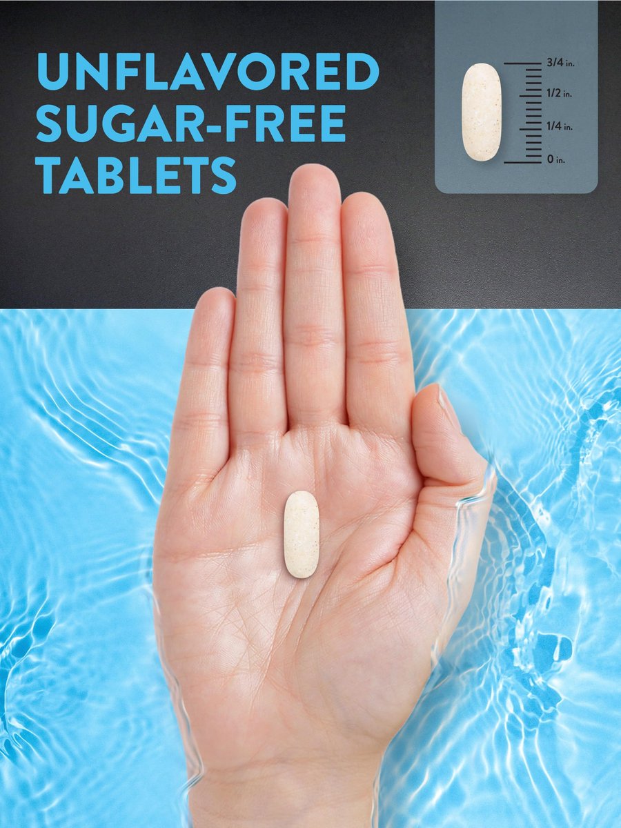Nature's Truth Elektrolyt-Tabletten | Ohne Zucker | 90 Stück | Vegan, Nicht-GVO & Glutenfrei | Hydratationsergänzung mit Mineralien