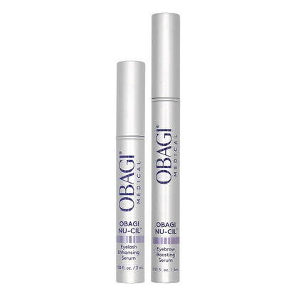 Obagi Nu-Cil Wimpernserum & Augenbrauenserum Set – Klinisch erprobte Formeln für dichtere und definiertere Wimpern und vollere Augenbrauen