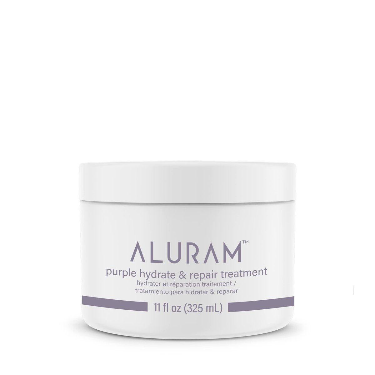 ALURAM Purple Hydrate & Repair Haarbehandlung – Feuchtigkeitsboost für graues & coloriertes Haar, 330 ml