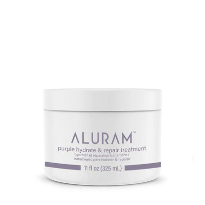 ALURAM Purple Hydrate & Repair Haarbehandlung – Feuchtigkeitsboost für graues & coloriertes Haar, 330 ml