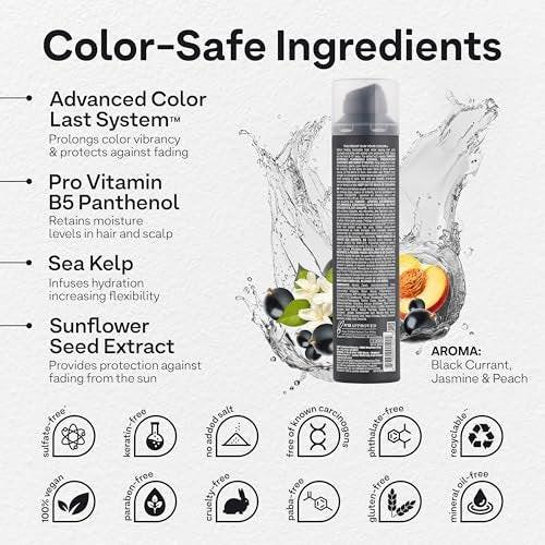 Colorproof All Around Working Hair Spray 9 Fl. Oz. – Flexibler Halt mit schwarzer Johannisbeere, Jasmin & Pfirsich Duft, Sulfatfreies Haarspray