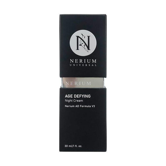 Nerium Nachtcreme | Clean Beauty Peptid & Collagen Feuchtigkeitscreme mit Aloe, Jojoba & Vitamin E | Straffende & glättende Nachtpflege | 30 ml