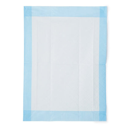 McKesson Einweg-Unterlagen für medizinische Betten, 12" x 17" (50 Stück), schwere Saugfähigkeit, 3-lagig, Inkontinenz-Schutzauflagen für Erwachsene, Senioren und Babys