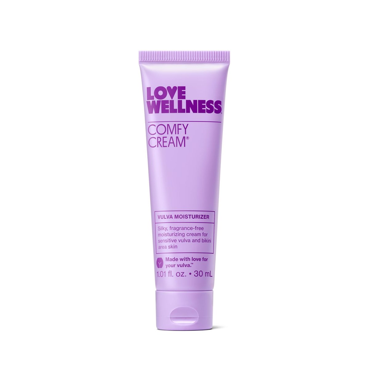 Love Wellness Comfy Cream Feuchtigkeitscreme für Vulva & Vagina - 1,01 oz