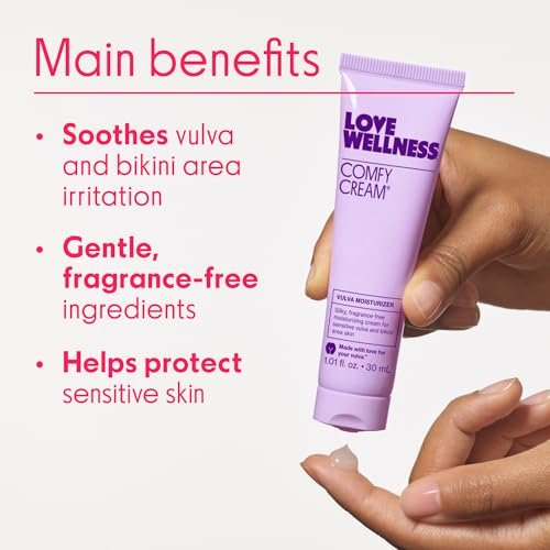 Love Wellness Comfy Cream Feuchtigkeitscreme für Vulva & Vagina - 1,01 oz