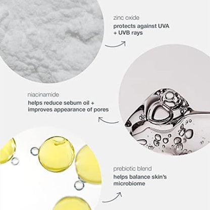 Dermalogica Porescreen Mineralischer Sonnenschutz SPF 40 für das Gesicht, Sonnenschutz und Poren-Primer mit Zinkoxid, Multifunktionale Pre-Makeup Sonnenblockade - 30 ml