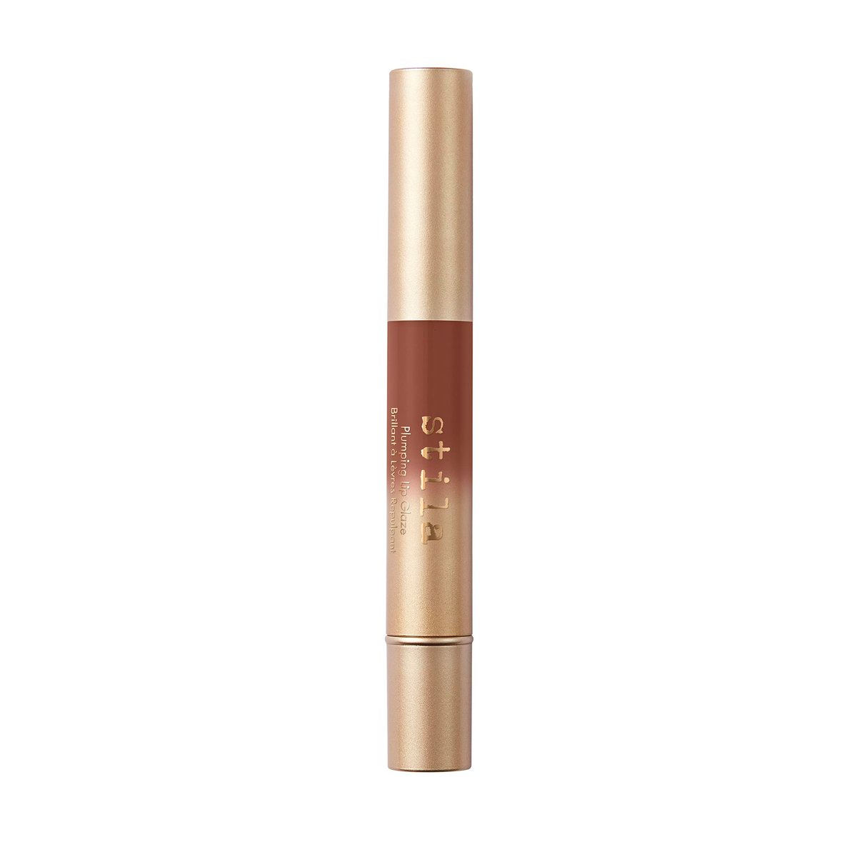 stila Plumping Lip Glaze – Cinnamon – Aufpolsternder Lipgloss mit Volumeneffekt