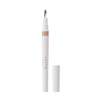 Stila Calligraphy Lip Stain – Lang anhaltender Lippenstift, feuchtigkeitsspendend, übertragungssicher, leicht, aufbaubare Farbe, natürlicher Farbverlauf, Hillary, 22 ml