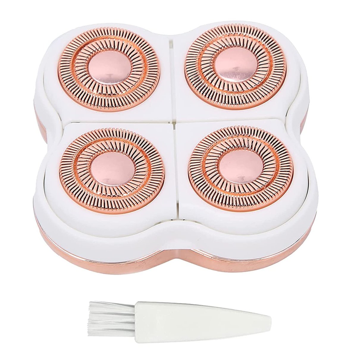 Flawliss Legs Shaver Ersatzköpfe für Finishing Touch Flawliss – 2 Ersatzköpfe + 1 Reinigungsbürste