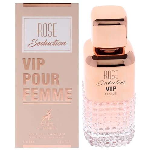 Lattafa Maison Alhambra Rose Seduction Vip für Damen – 100 ml Eau de Parfum Spray