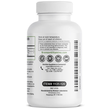 Bronson DIM Supplement 200 mg mit BioPerin für verbesserte Aufnahme, unterstützt den Östrogenstoffwechsel und erhält ausgeglichene Hormonspiegel, 120 vegane Kapseln