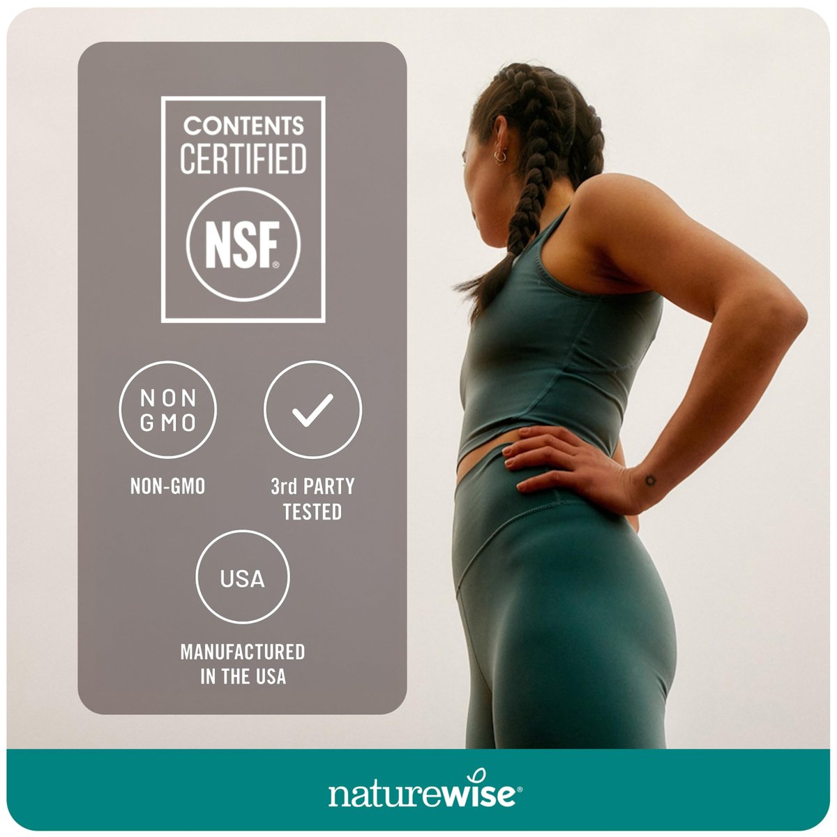 NatureWise Omega-3 Fischöl Extra-Stärke – 1000 mg pro Portion, 600 EPA & 400 DHA + Vitamin E – Unterstützung für Herz & Gehirn – Zitronengeschmack, GMO-frei – 180 Softgels (3-Monatsvorrat)