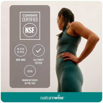 NatureWise Omega-3 Fischöl Extra-Stärke – 1000 mg pro Portion, 600 EPA & 400 DHA + Vitamin E – Unterstützung für Herz & Gehirn – Zitronengeschmack, GMO-frei – 180 Softgels (3-Monatsvorrat)