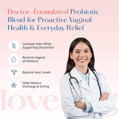 LoveBug Women's Health Rescue Vaginale Borsäure-Zäpfchen – Schnell wirkende Zäpfchen gegen Geruch, Ausfluss, Hefepilze und pH-Gleichgewicht mit Kokosöl, Hyaluronsäure & Vitamin E, 14 Stück