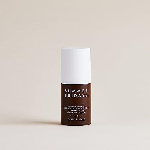 Summer Fridays Midnight Ritual Retinol Serum – Anti-Aging Gesichtsserum mit Retinol, Jojobaöl, Hyaluronsäure & Niacinamid gegen feine Linien & Verfärbungen (30 ml)