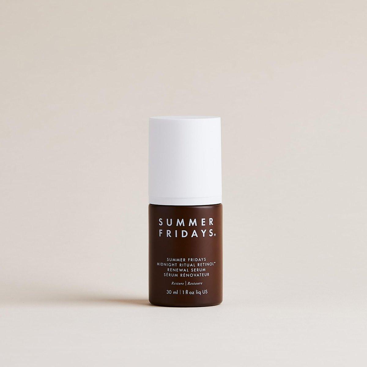 Summer Fridays Midnight Ritual Retinol Serum – Anti-Aging Gesichtsserum mit Retinol, Jojobaöl, Hyaluronsäure & Niacinamid gegen feine Linien & Verfärbungen (30 ml)