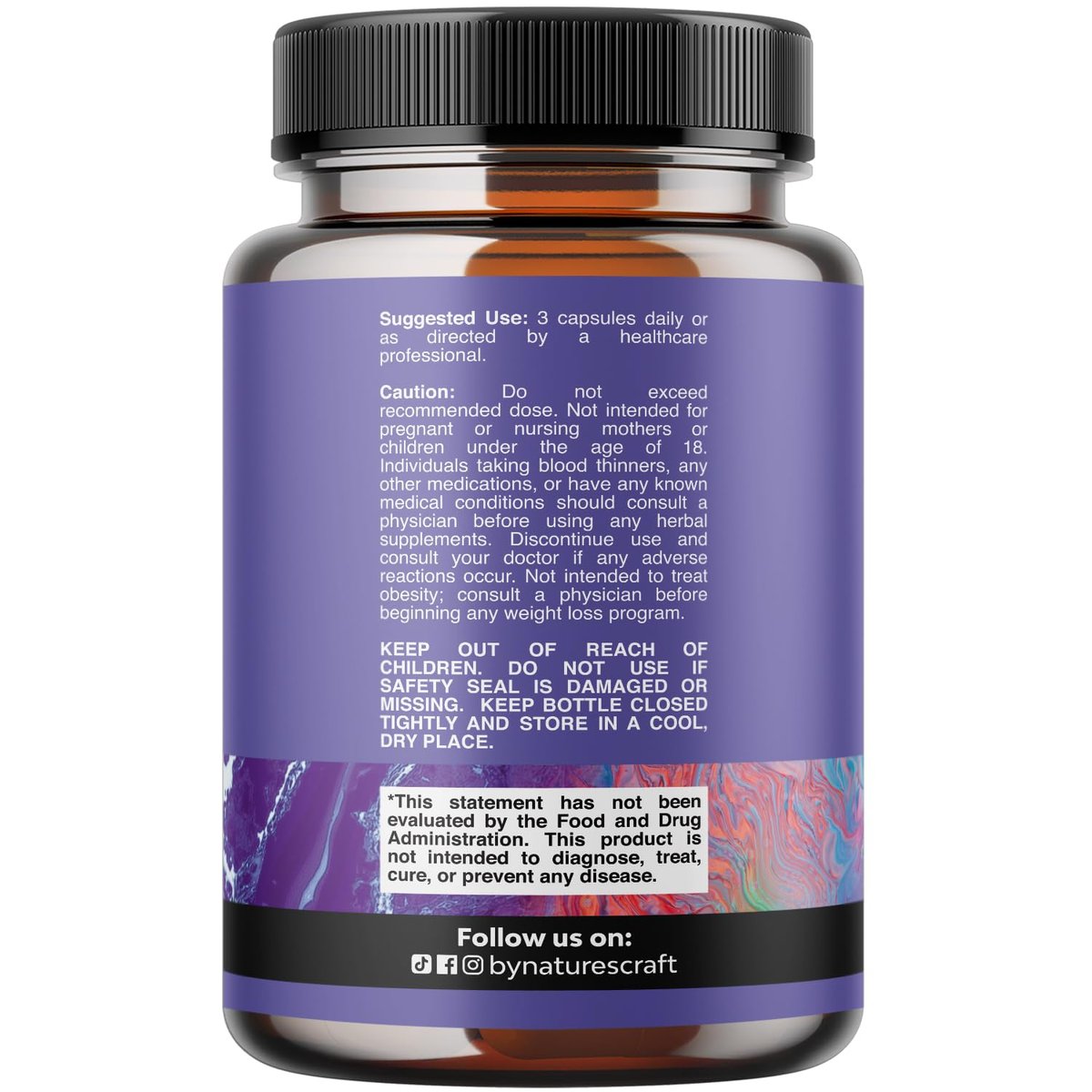 Triple Magnesium Komplex Supplement – Hochabsorbierendes Magnesiumglycinat, Malat & Taurat für Muskelenergie und Herzgesundheit – 400 mg Kapseln, 180 Stück