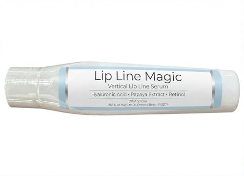 Lip Line Serum für Linien über den Lippen, Maximale Stärke, mit Hyaluronsäure, Papaya-Extrakt und Retinol
