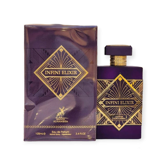 Infini Elixir von Maison Alhambra für Unisex - 100 ml EDP Spray