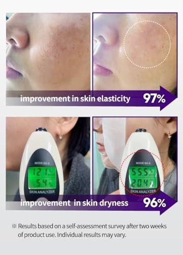 BEAUDIANI Pepti Collagen Daily Sheet Mask (31 Stück) – Feuchtigkeitsspendende & straffende Gesichtsmaske mit 7 Kollagenen, 6 Peptiden & Hyaluronsäure | Feuchtigkeitsspendende koreanische Hautpflege für alle Hauttypen