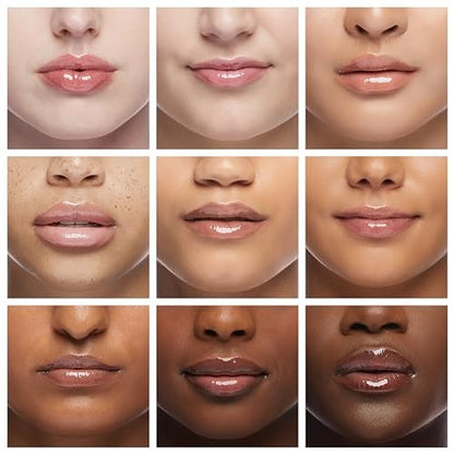 Plump Lab Lip Plumper Lip Gloss – Klärendes & feuchtigkeitsspendendes Lippenplumping-Treatment für voluminöse Lippen (16 Fl Oz, klar)
