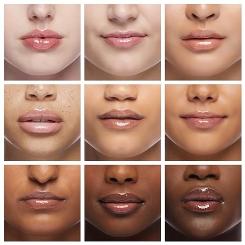 Plump Lab Lip Plumper Lip Gloss – Klärendes & feuchtigkeitsspendendes Lippenplumping-Treatment für voluminöse Lippen (16 Fl Oz, klar)