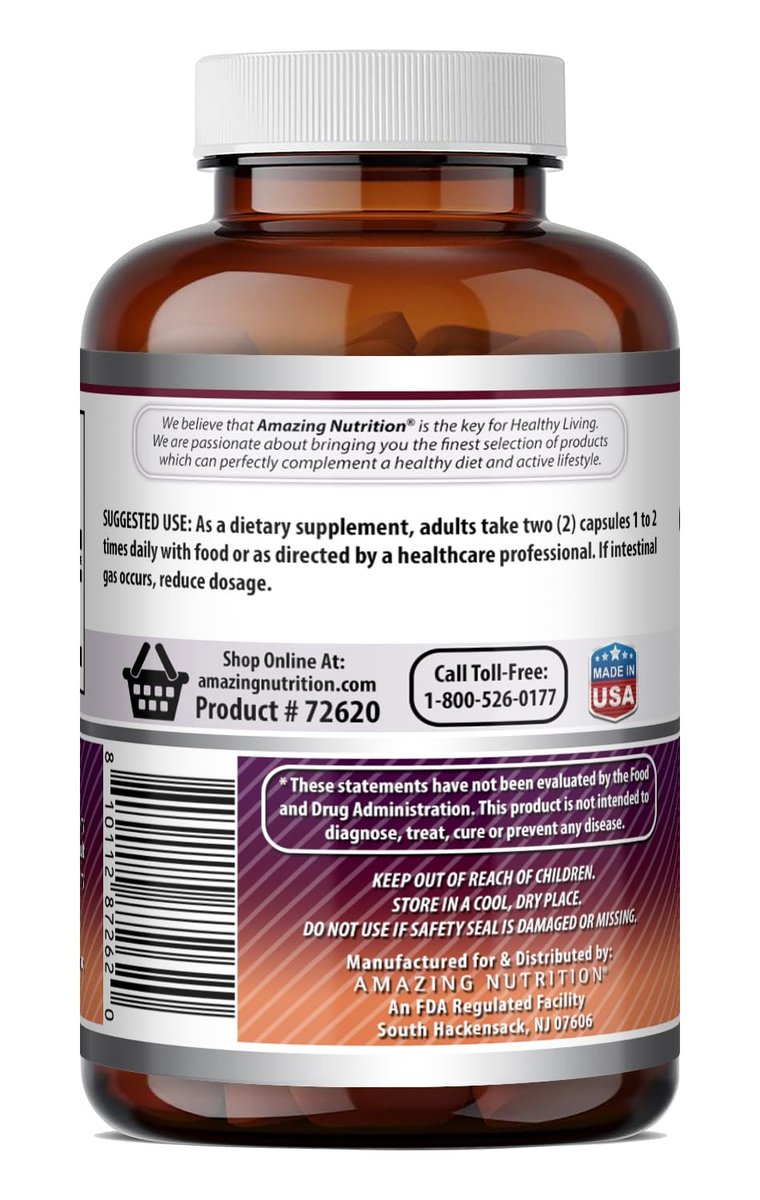 Amazing Formulas MSM (Methylsulfonylmethan) Nahrungsergänzungsmittel | 2000 mg pro Portion | Kapseln | Non-GMO | Glutenfrei | Hergestellt in den USA (120 Kapseln | Packung mit 1)
