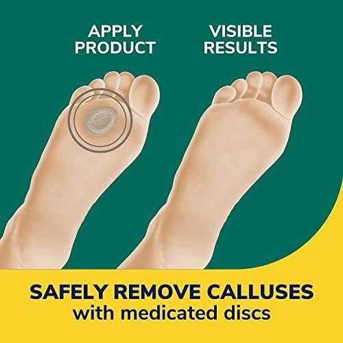 Dr. Scholl's Extra Dicker Hornhautentferner, 4 Stück // Hilft, harte Hornhaut zu erweichen und polstert für ganztägige Schmerzlinderung (2er-Pack)