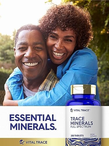Carlyle Spurenelemente | 200 Tabletten | Vollspektrum-Komplex | Non-GMO & Glutenfrei | von Vital Trace