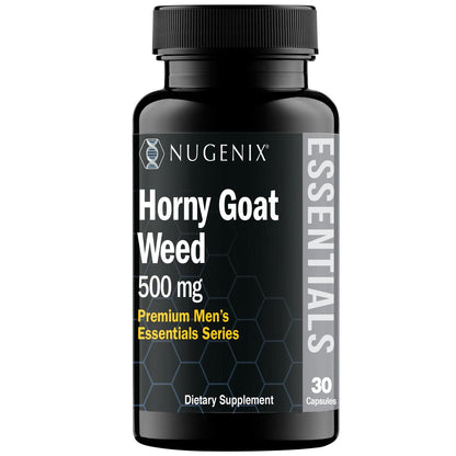 Nugenix Essentials Bockshornklee-Extrakt – Epimedium-Extrakt – 30 Kapseln