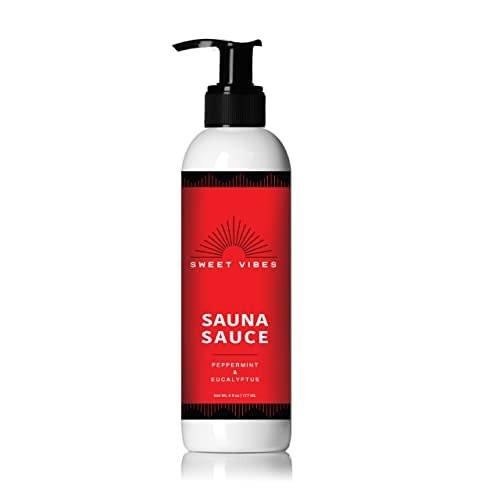 Sweet Vibes Sauna Sauce Body Lotion – Das Nr. 1 Sauna-Accessoire für Trocken-, Dampf- und Infrarotsauna, 177 ml