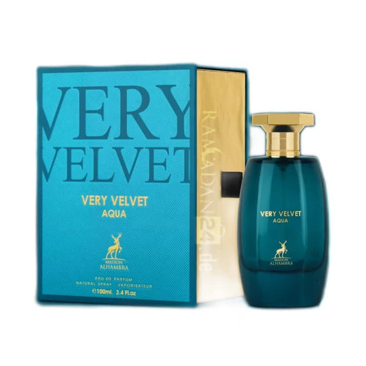 Maison Alhambra Very Velvet Aqua 100 ml Eau de Parfum – Unisex