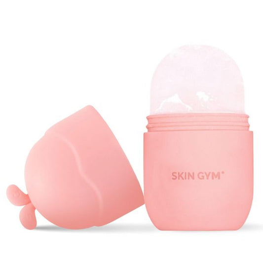 Skin Gym Ice Roller für das Gesicht – Gesichtsroller zum Entschwellen & Kühlen der Haut, Kalt-Gesichtsroller zur Minimierung von Poren & Beruhigung der Haut, wiederverwendbare Kryotherapie für einen strahlenden Teint