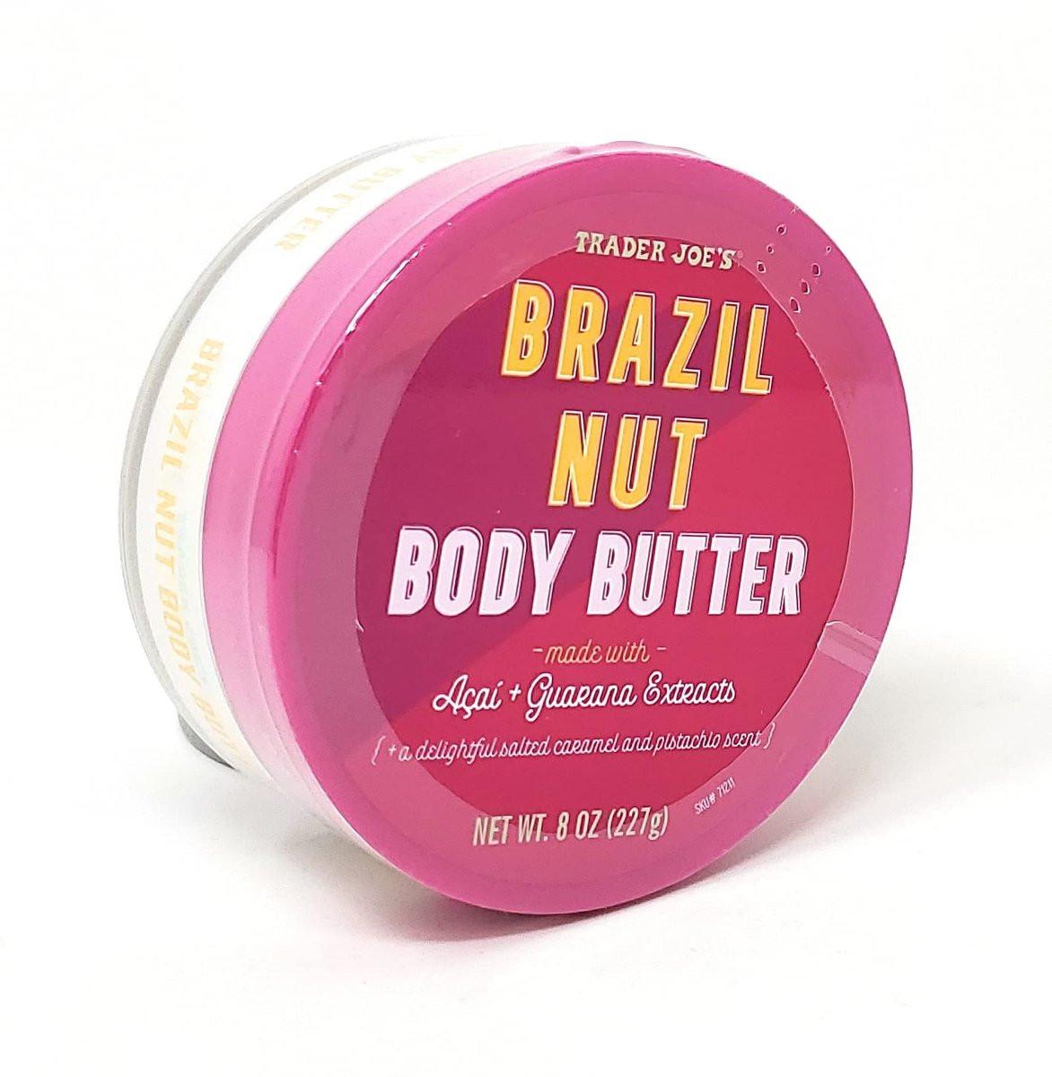 Trader Joe's Brasilien-Nuss Body Butter mit Acai und Guarana-Extrakten 227g