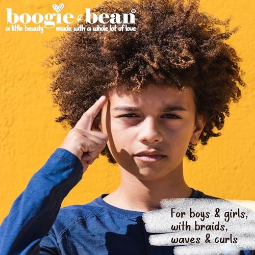 Boogie and Bean Kinder-Haaröl für Locken, Naturhaar und geflochtene Styles – Geeignet für Babys, Mädchen und Jungen mit 4c-Haartyp