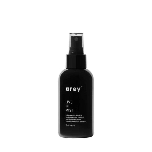 Arey Live-In Mist Leave-In Conditioner – Feuchtigkeitsspendender Pflegespray für geschmeidiges Haar, 4,06 Fl Oz