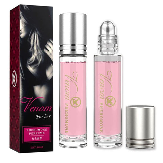 Masatow Pheromonparfüm für Frauen – Verführerischer Roll-On Duftöl, lang anhaltend und süchtig machend, 0,34 Fl Oz (2er-Pack)