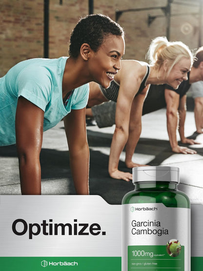 Horbaach Garcinia Cambogia Extrakt Kapseln | 250 Kapseln | Pflanzliches Nahrungsergänzungsmittel | Non-GMO, Glutenfrei