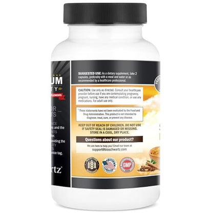 Kurkuma Kapseln mit Safran, Zimt und Kardamom plus BioPerin Schwarzer Pfeffer Extrakt für optimale Aufnahme – Natürliches Curcumin Gelenkunterstützung Supplement für Frauen und Männer, 60 Kapseln