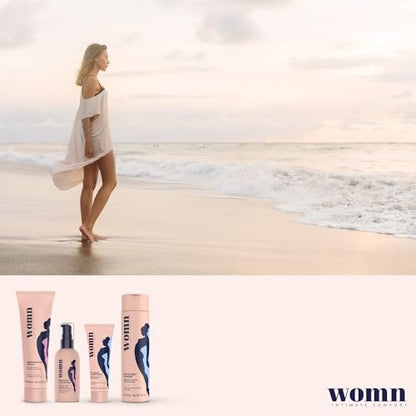 womn Intimate Comfort Dry & Fresh Powder – Talkumfreies Körperpuder für empfindliche Haut, natürlicher Feuchtigkeitsschutz & Anti-Scheuerschutz mit beruhigendem Hafer, 100 g